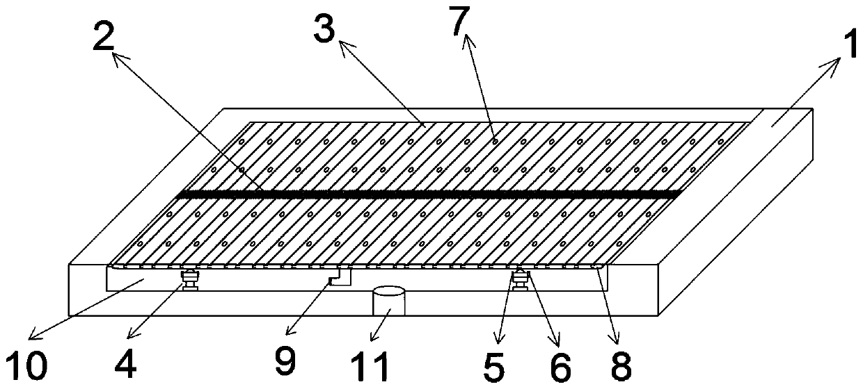 A kind of intelligent car washing platform and its working method on engineering construction site