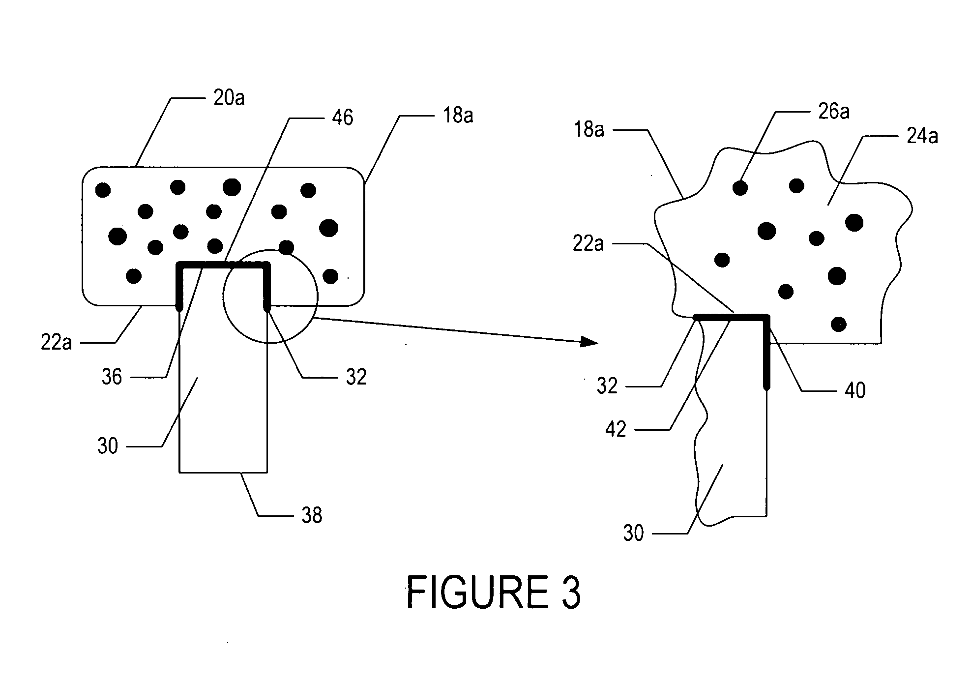 Synthetic osteochondral composite and method of fabrication thereof