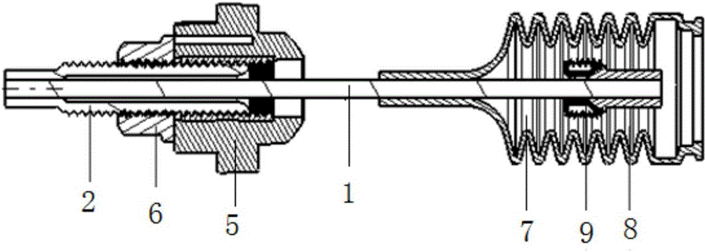 Inhaul cable structure for clutch control of mechanical automatic transmission