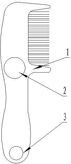 Wood comb