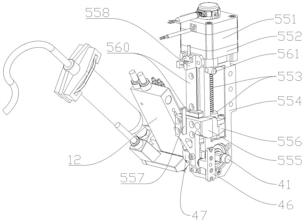 Dispensing device and dispensing equipment