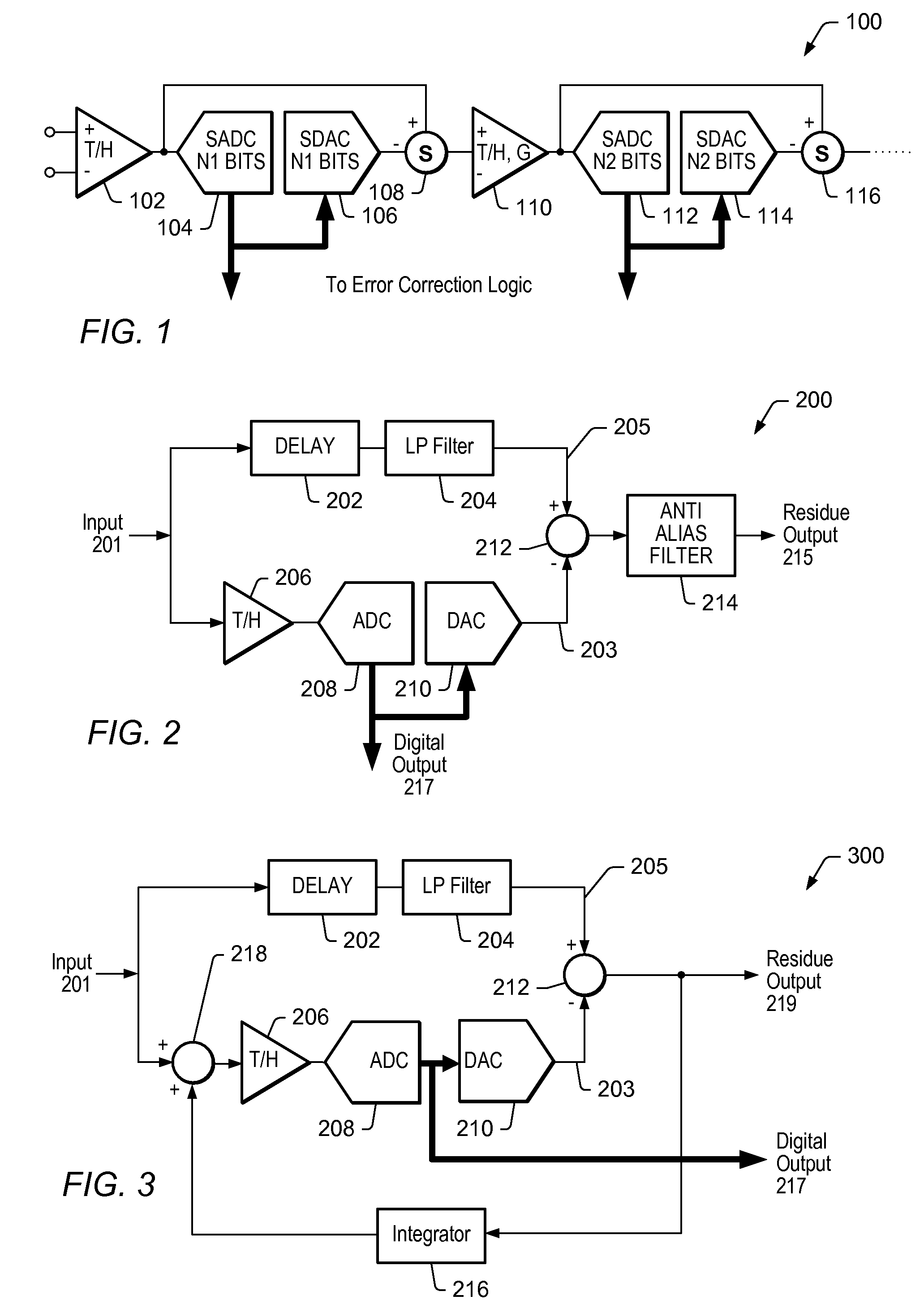 Time continuous pipeline analog-to-digital converter