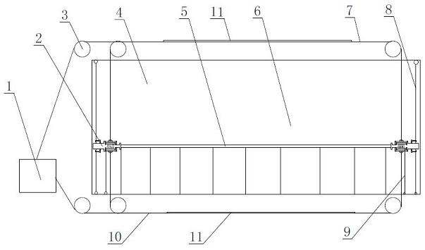 A soft transmission system of remote bilateral balance compound drive for shading and heat preservation in agricultural greenhouse