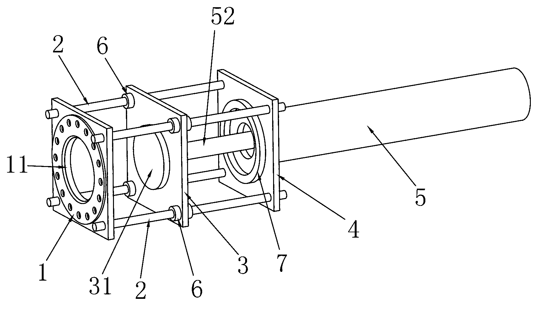 Quick-opening valve for steam explosion device