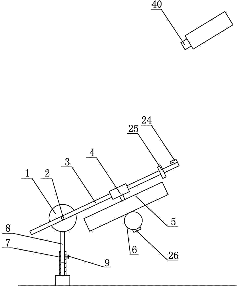 Laser type shot instrument vibration training and information storage monitoring device