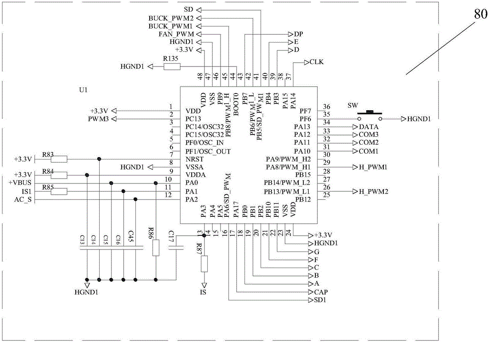 Intelligent boost conversion device having long lifetime