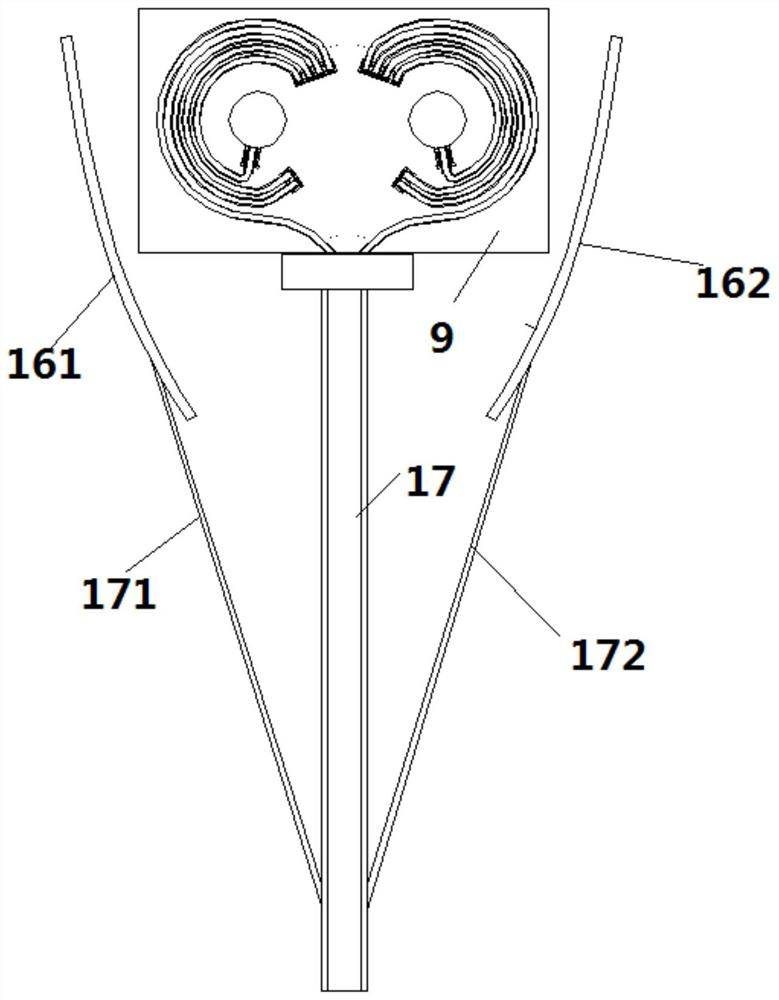 Loop heat pipe solar heat collection device with variable focus position