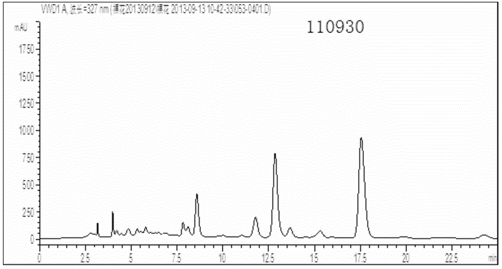 Method for simultaneously determining three kinds of phenylethanoid glycoside compositions in callicarpa nudiflora preparation through HPLC