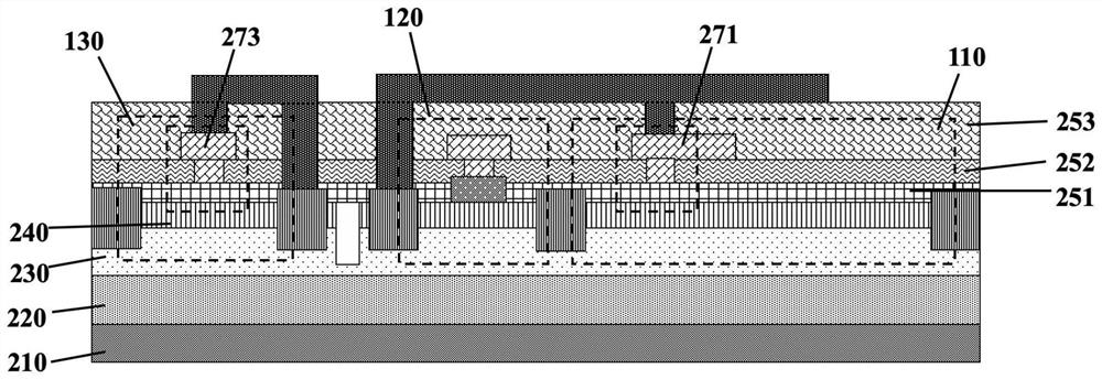 Cascade circuit based on gate protection and cascade device