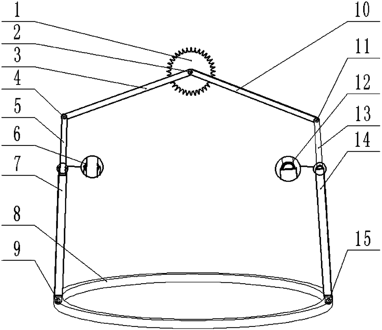 A reconfigurable logging and delimber machine