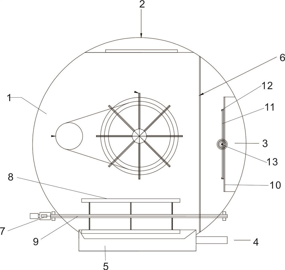 Desliming method for high-argillization high-talc ore