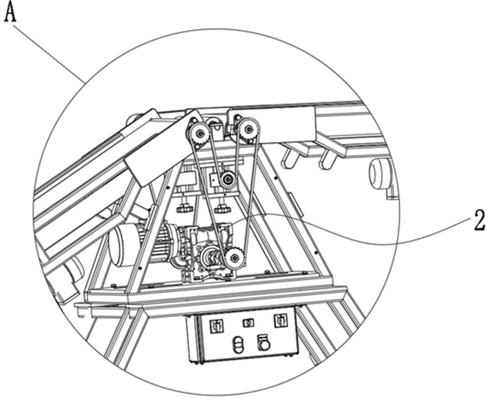 Multi-angle adjusting type belt conveyor