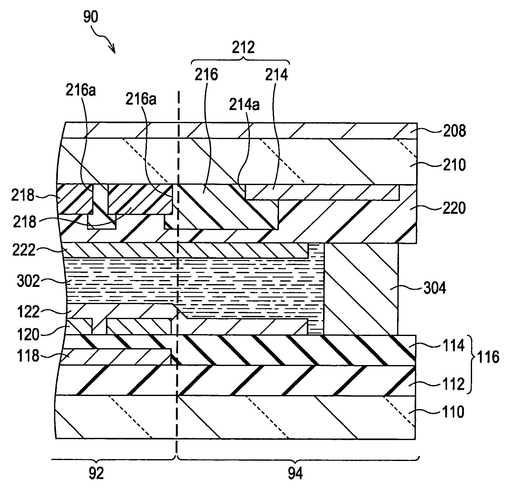 Liquid crystal panel and projection liquid crystal display apparatus having particular light-shielding film