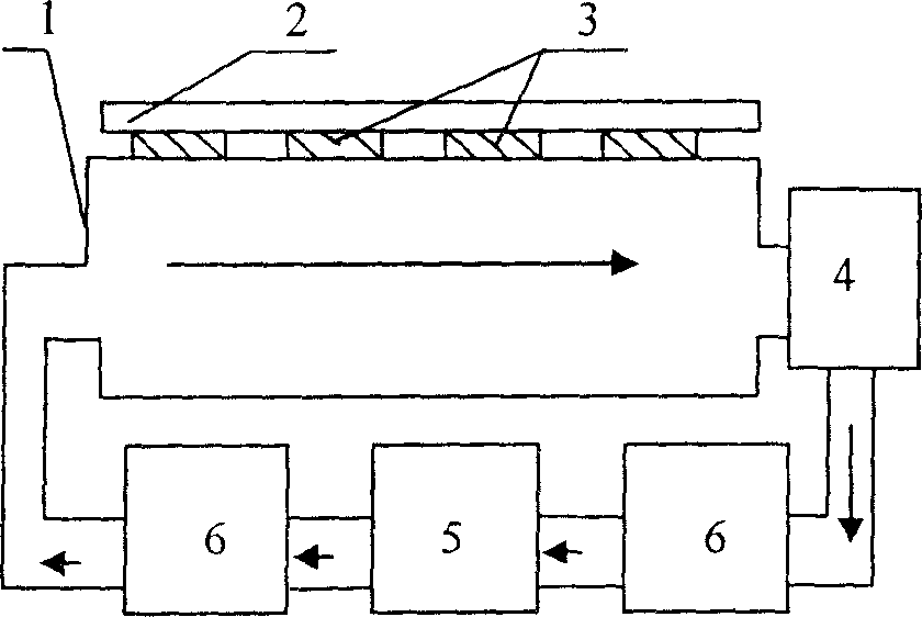 Controling device and method for polymerase chain reaction chip array