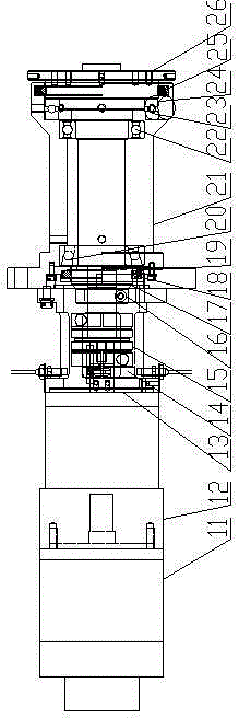 Mechanical control device with cross position changing function and control method of control device