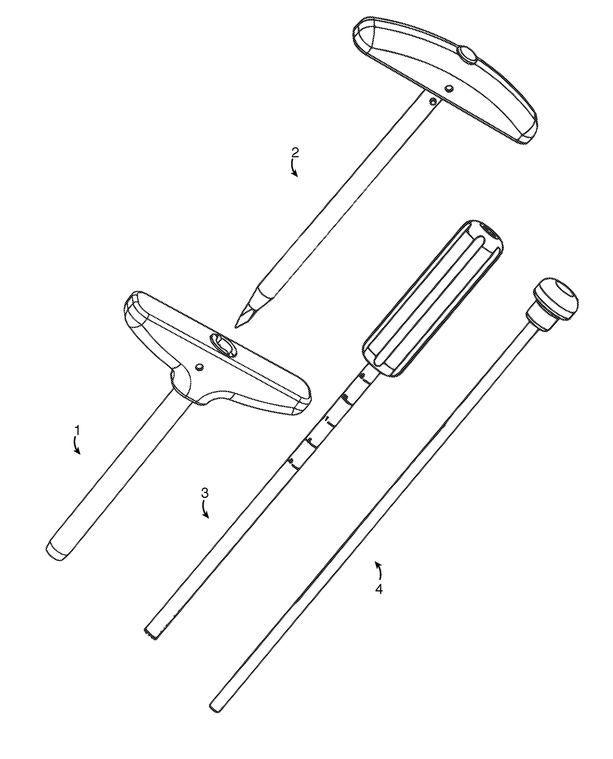 System and method for harvesting bone graft