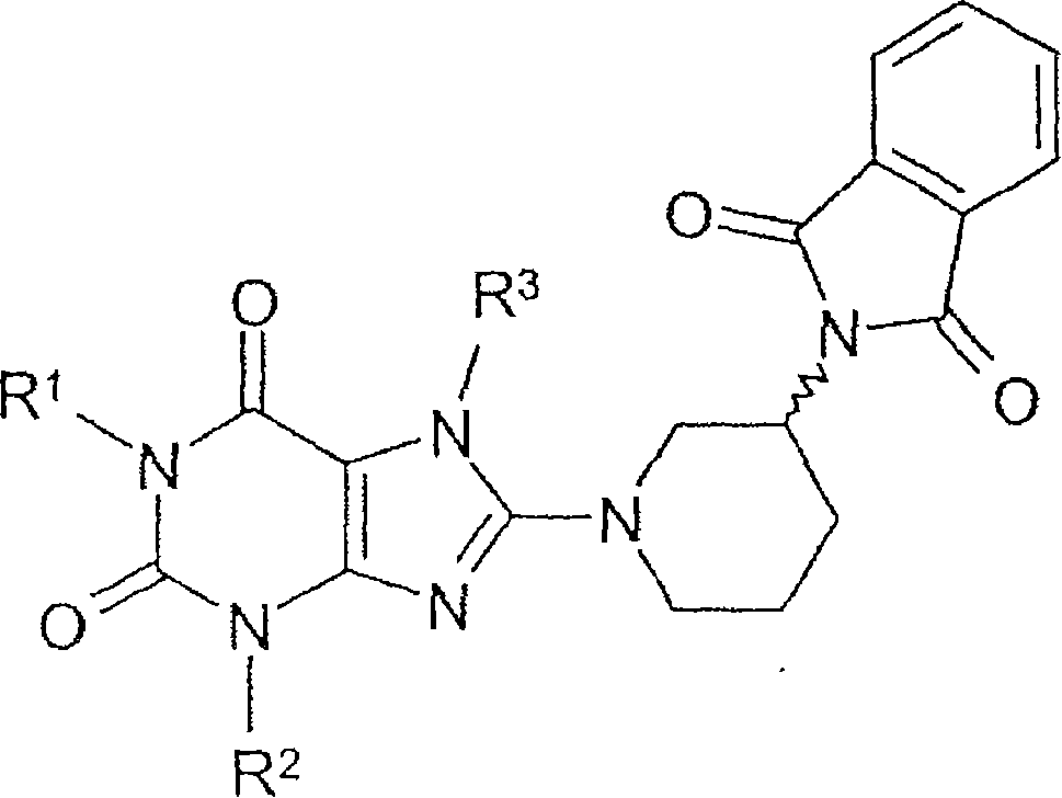 Method for producing chiral 8-(3-amino-piperidin-1-yl)-xanthines