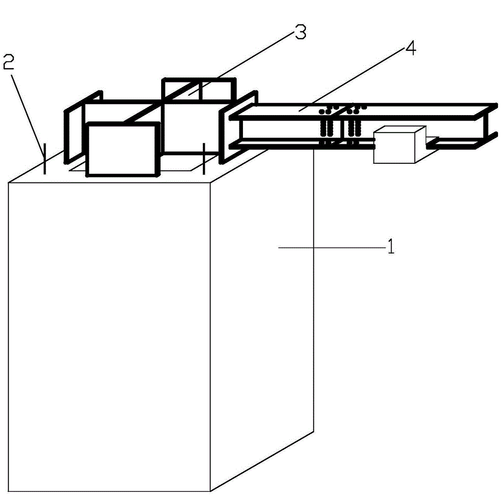 Prefabricated and assembly type steel reinforced concrete column with high-performance concrete frame and construction method