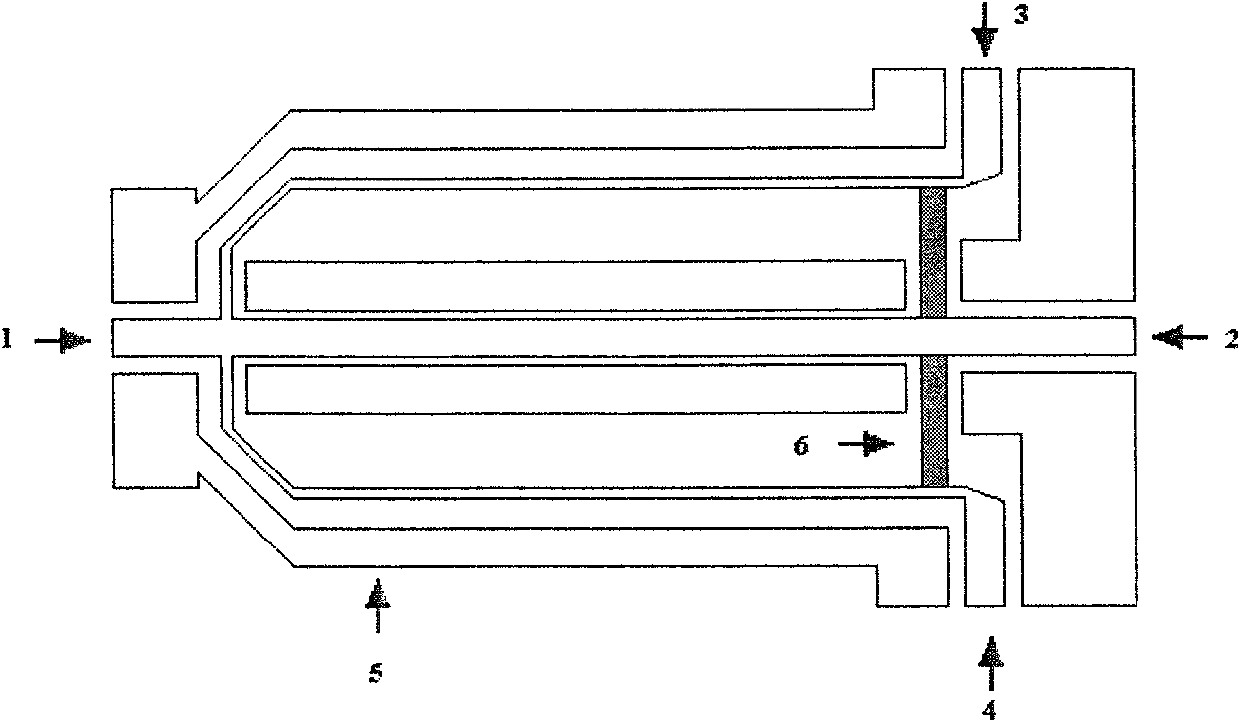 Wireless-receiving system for detecting microelectronic mechanical microwave frequency and preparation method thereof