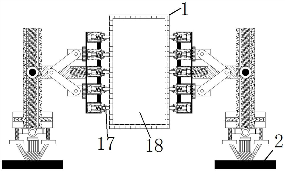 Server case capable of realizing omnibearing multi-angle adjustment