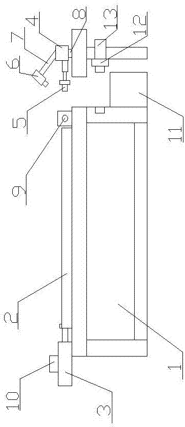 Automatic oil smearing device for wire wheel covers of automobile glass lifter