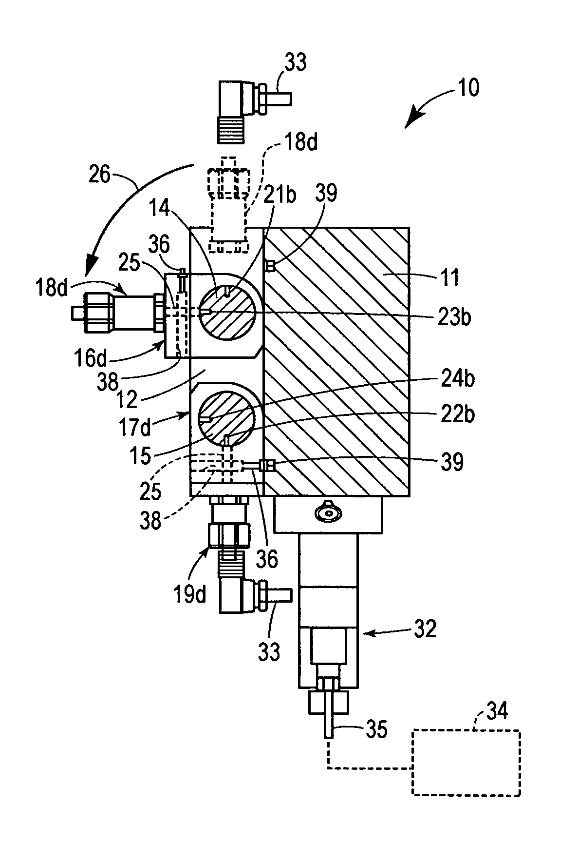 Trip manifold