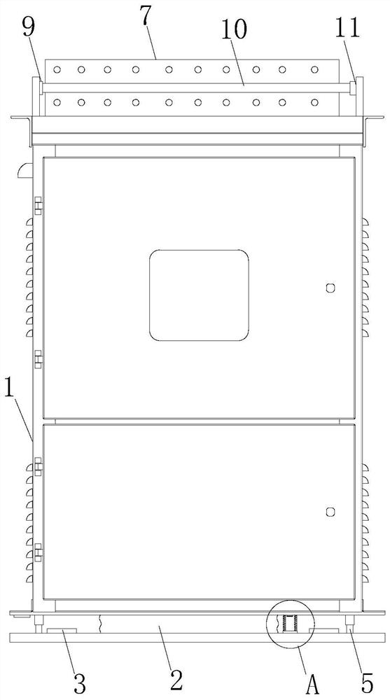 Intelligent power distribution cabinet for power transmission and distribution network