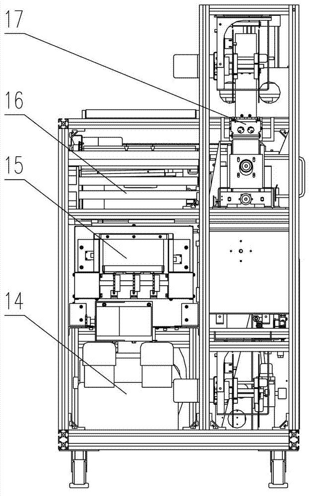 Banknote plastic packaging machine and banknote packaging method