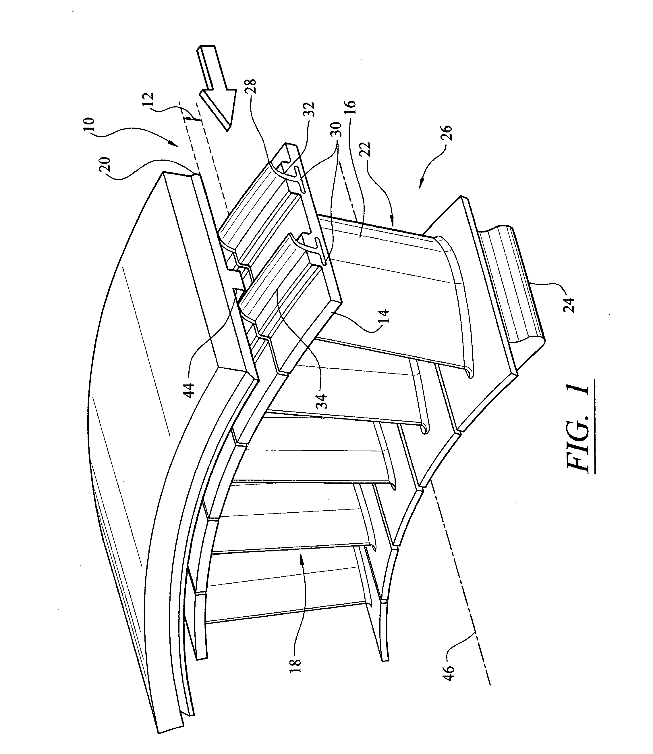 Turbine blade tip clearance control device