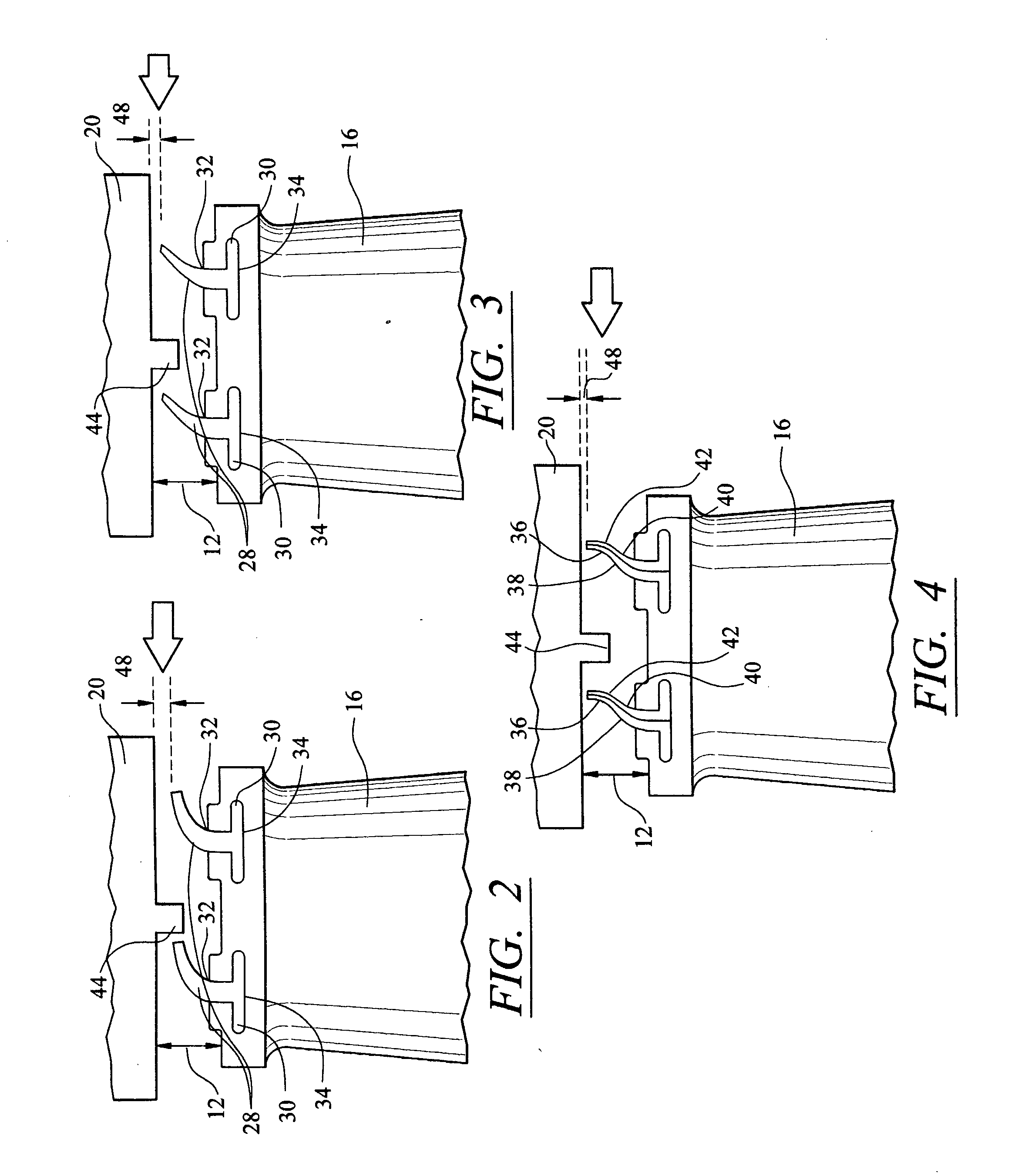 Turbine blade tip clearance control device