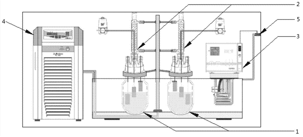 Liquid-to-metal corrosion testing device