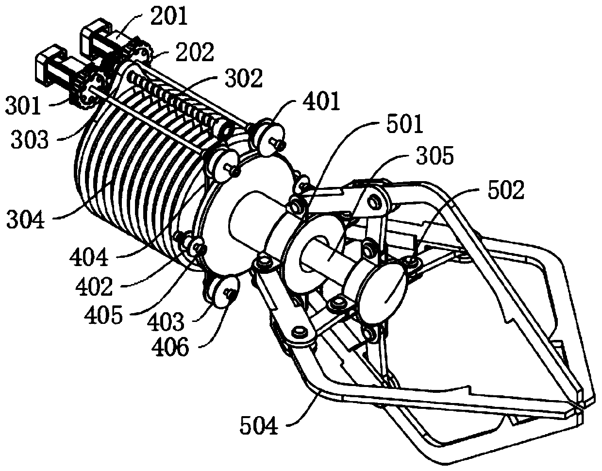 Dual-purpose mechanical arm for intelligent manufacturing