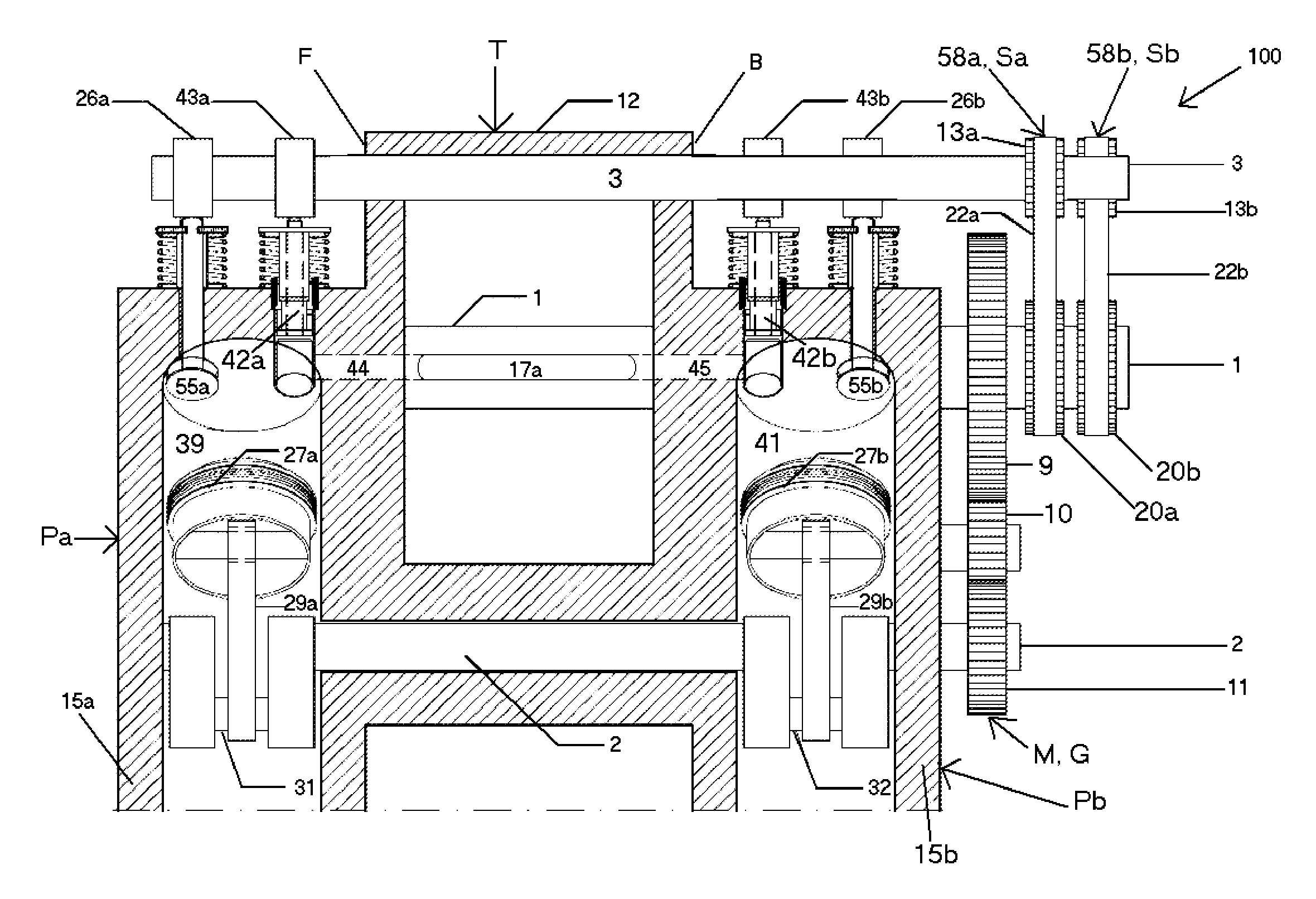 Combination Piston and Variable Blade Turbine Internal Combustion Engine