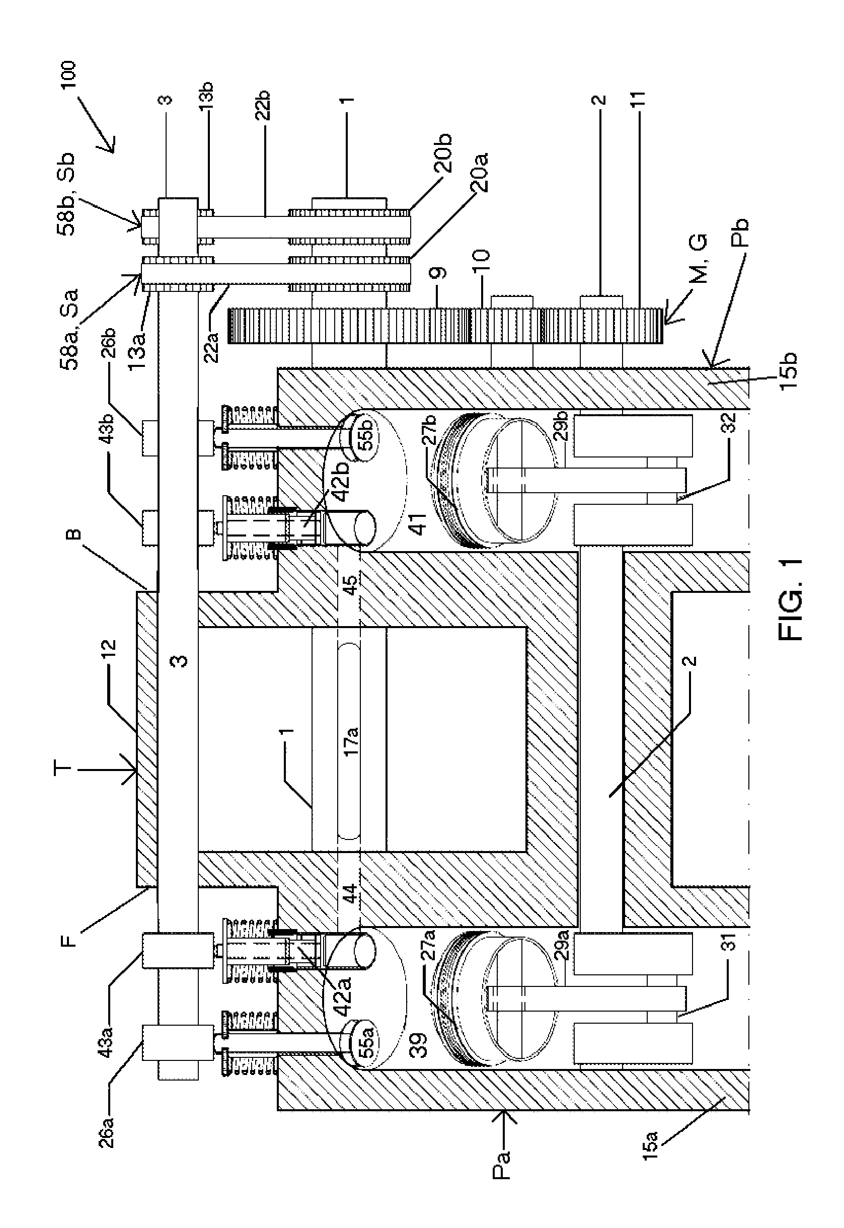 Combination Piston and Variable Blade Turbine Internal Combustion Engine