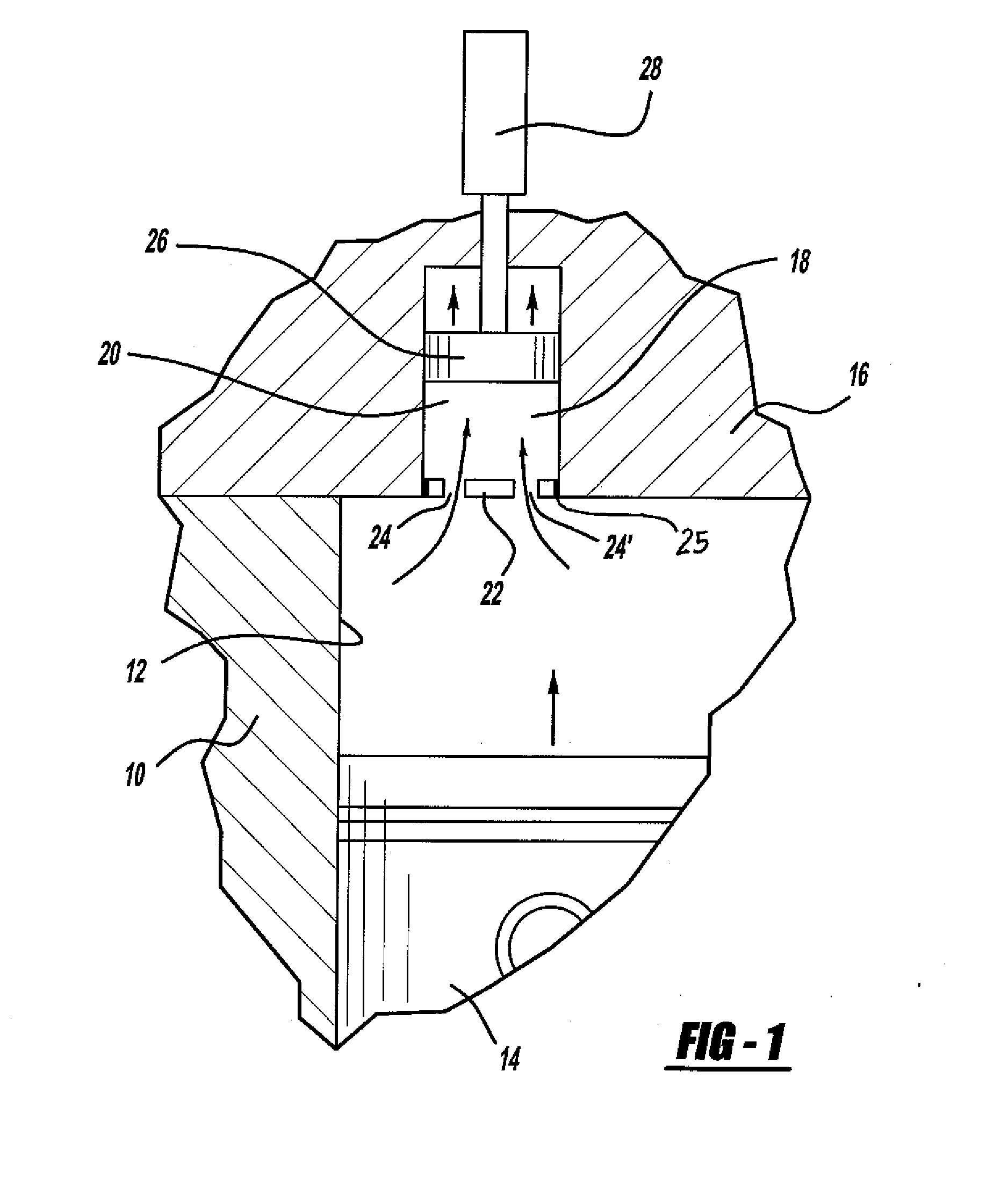 Combined variable compression ratio and passive ignition system