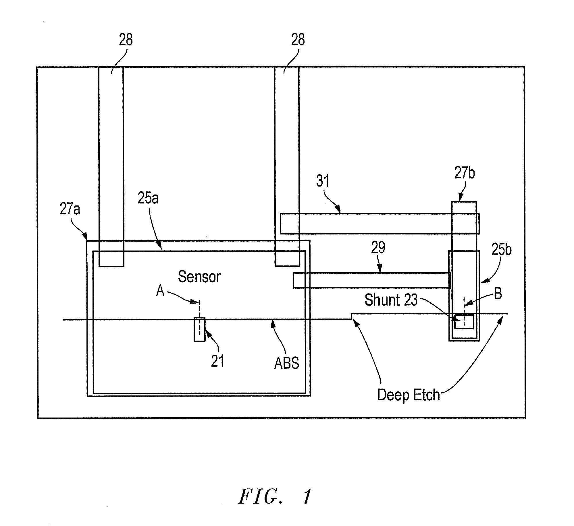 System, method, and apparatus for providing a temporary, deep shunt on wafer structures for electrostatic discharge protection during processing