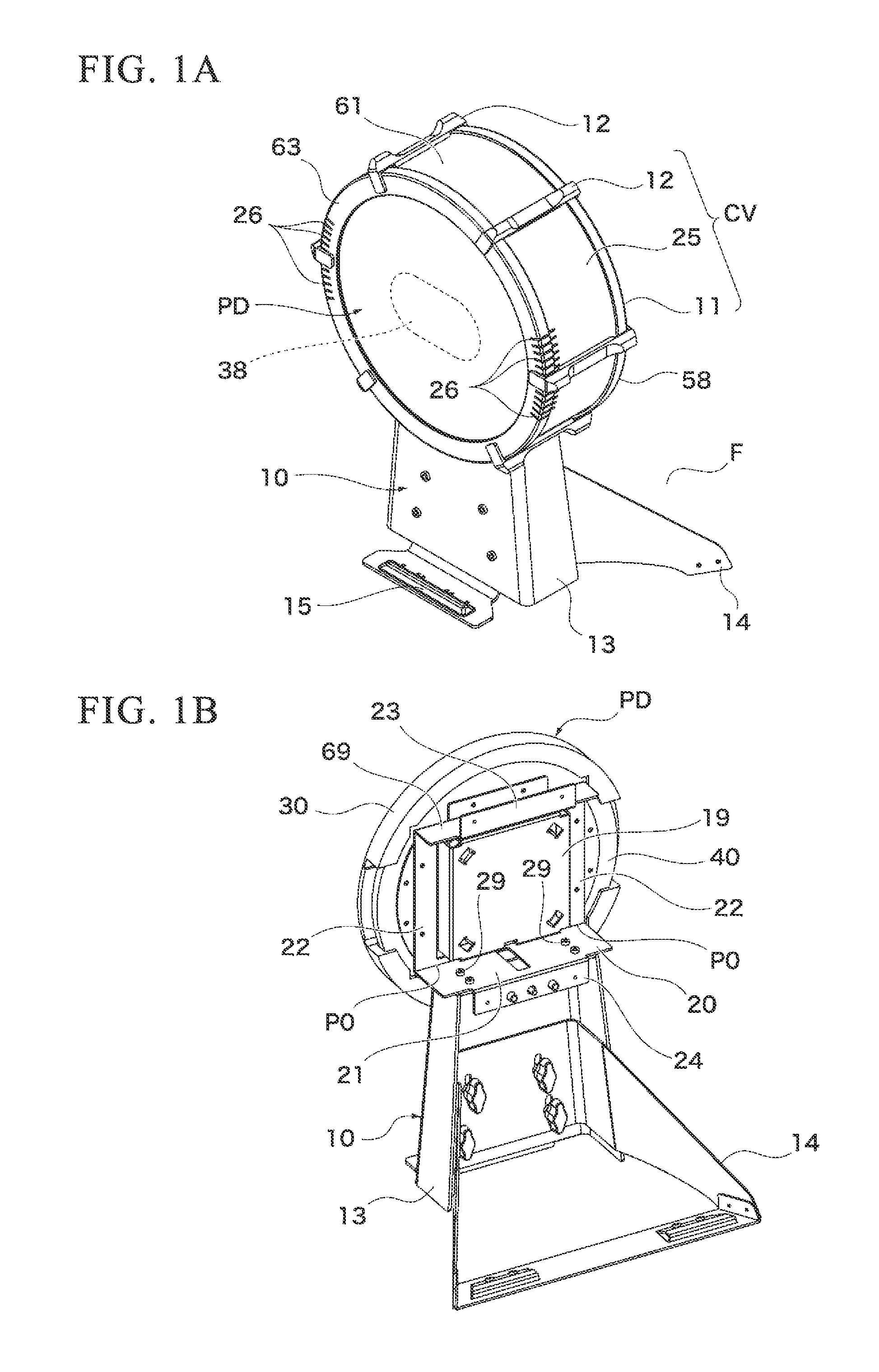 Electronic percussion instrument