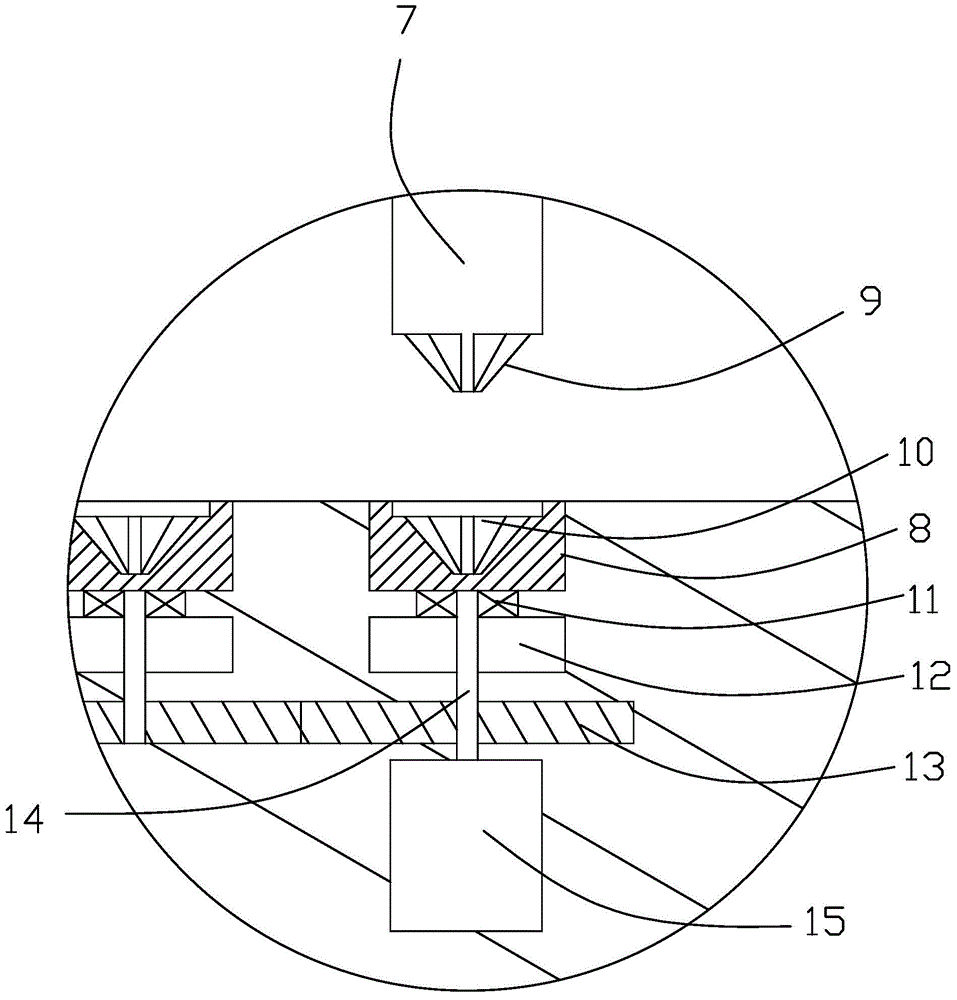 New beef freshness rapid nondestructive detection device and detection method