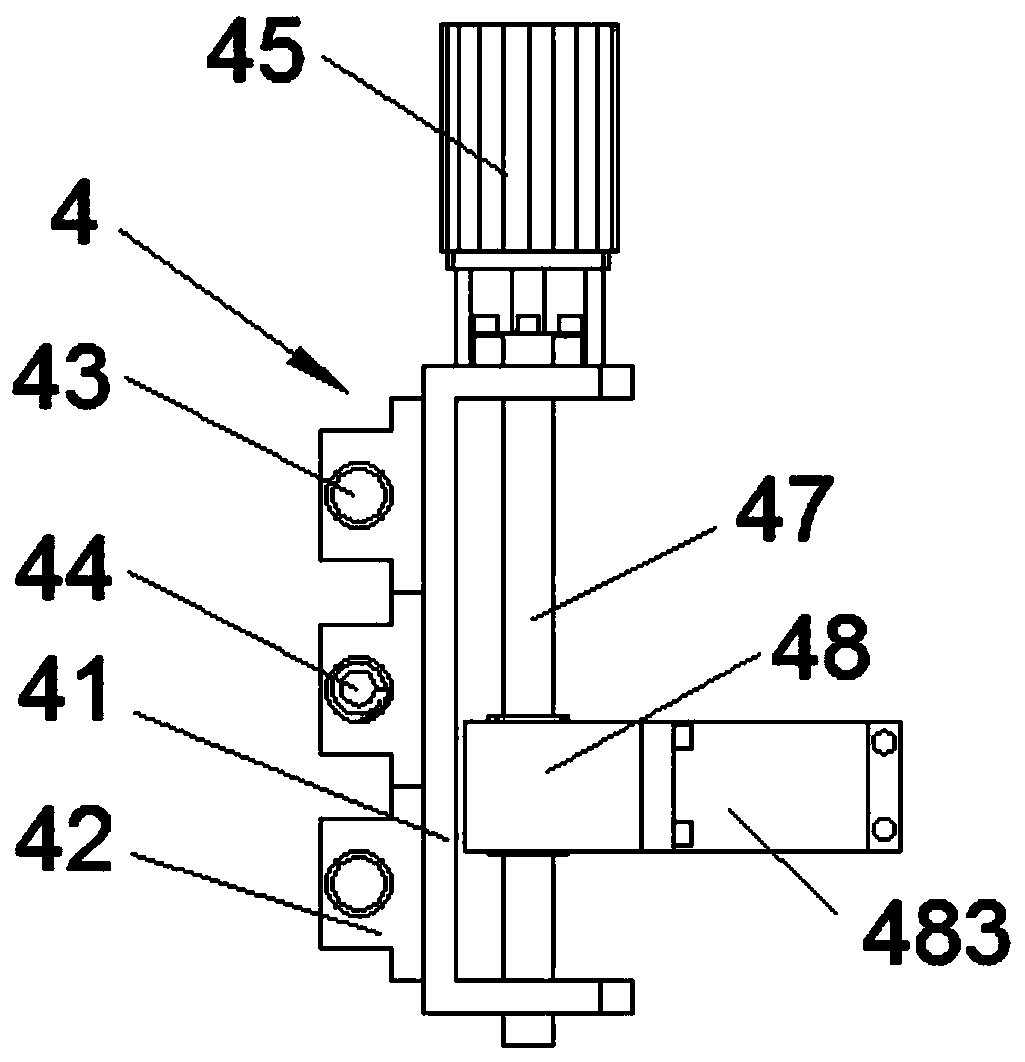 Sample feeding device for trace element analyzer