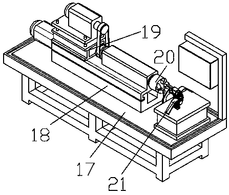 Pump body shell production line