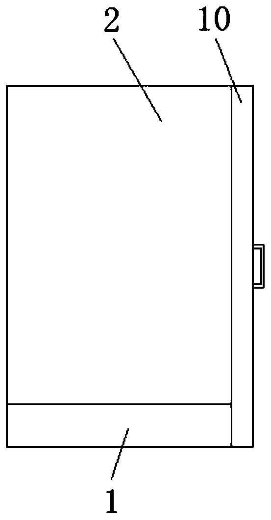 Rapid ventilation and heat dissipation strong current power distribution cabinet