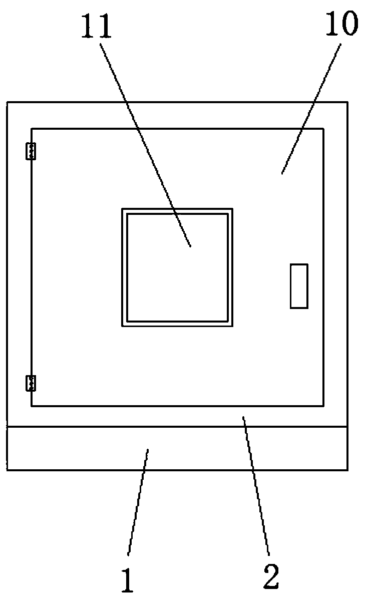 Rapid ventilation and heat dissipation strong current power distribution cabinet