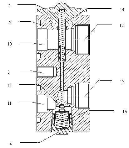 Refrigerant throttling device with temperature and pressure monitoring function