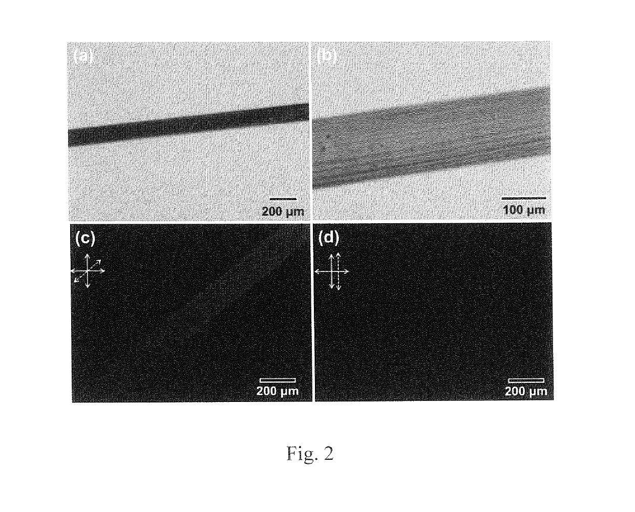 Physiologically responsive mechanically adaptive polymer optical fibers, production and methods of use