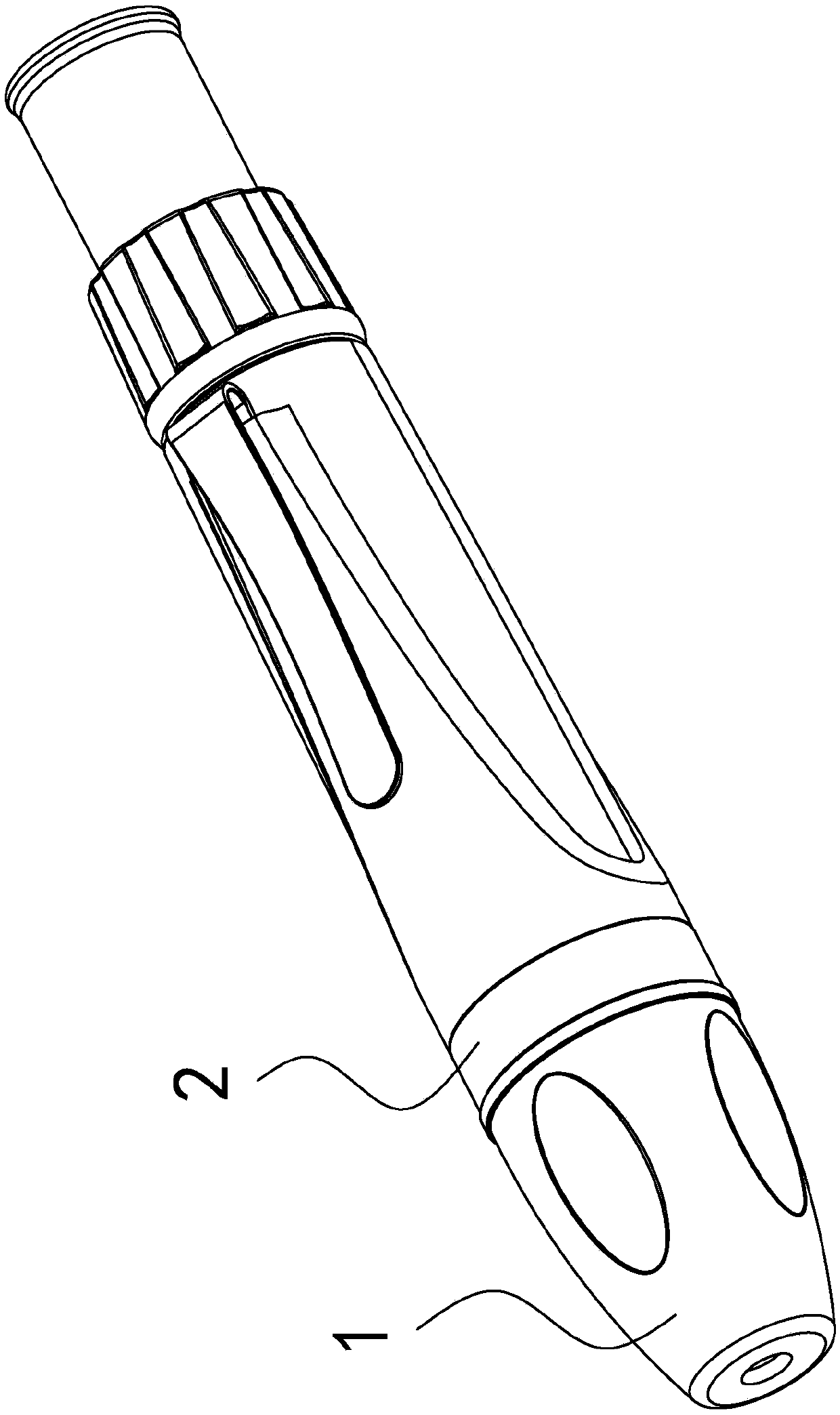 Lancing device capable of preventing needle unloading caused by misoperation