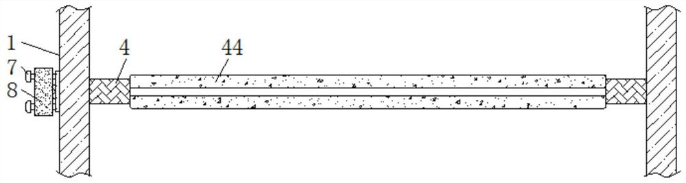 Paper tube adjusting mechanism based on paper winding machine, and application of paper tube adjusting mechanism