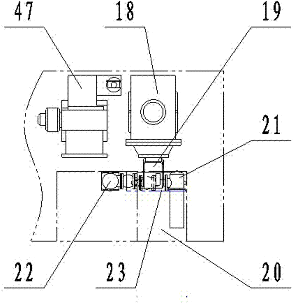 Outburst prevention track drilling machine for laneway excavation