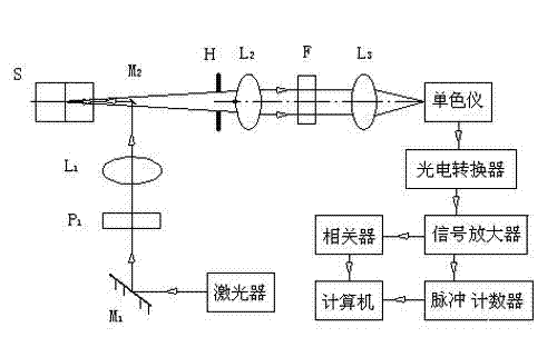 Laser light scattering (LLS)-Raman spectrum joint device