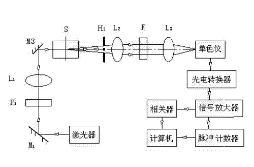 Laser light scattering (LLS)-Raman spectrum joint device