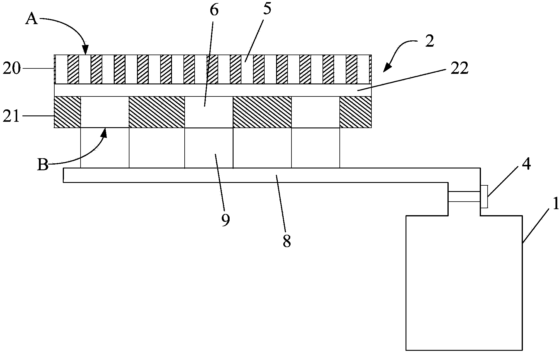 Evaporation source, film-forming facility and film-forming method thereof